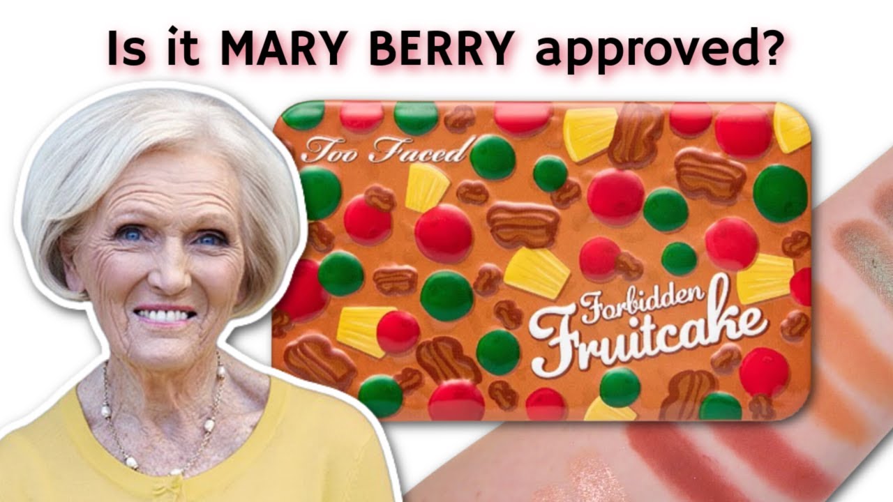 Too Faced Forbidden Fruitcake Palette | Live Finger & Wet/Dry Brush Swatches