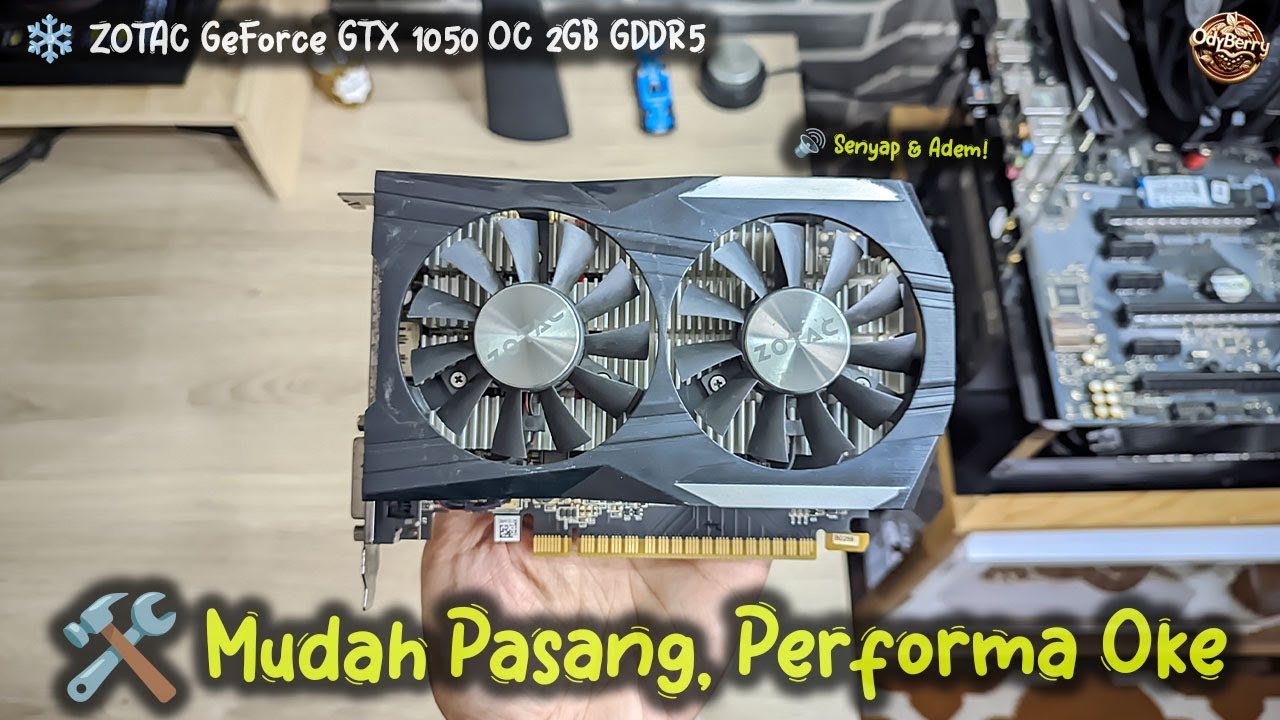 🎮 Smooth, Lightweight Gaming! The Zotac Dual GTX 1050 2GB is