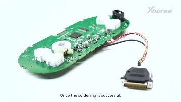 MQB RH850 V850 Cable Read 1407 Dashboard Using Xhorse MULTI PROG