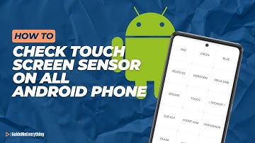 How To Check Touch Screen Sensor on All Android Phone |Microphone, Camera, All Sensors