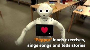 Robots at German care home