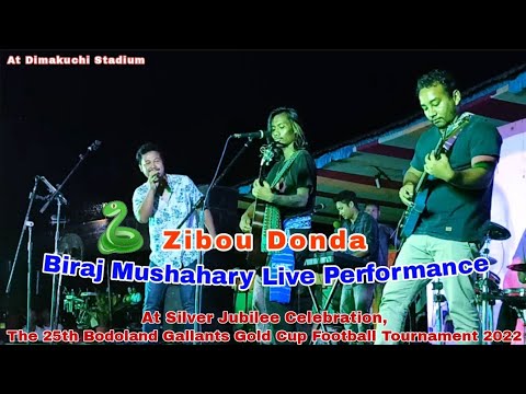 Zibou Donda By Biraj Mushahary  birajmelodies8228 Roketvlogs22  Live Performance At Dimakuchi