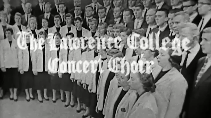 Lawrence College Concert Choir, circa 1958