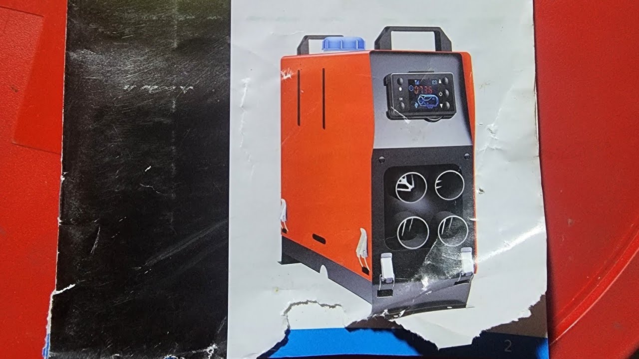 vevor diesel, waste oil, vegetable oil heater review with carbon