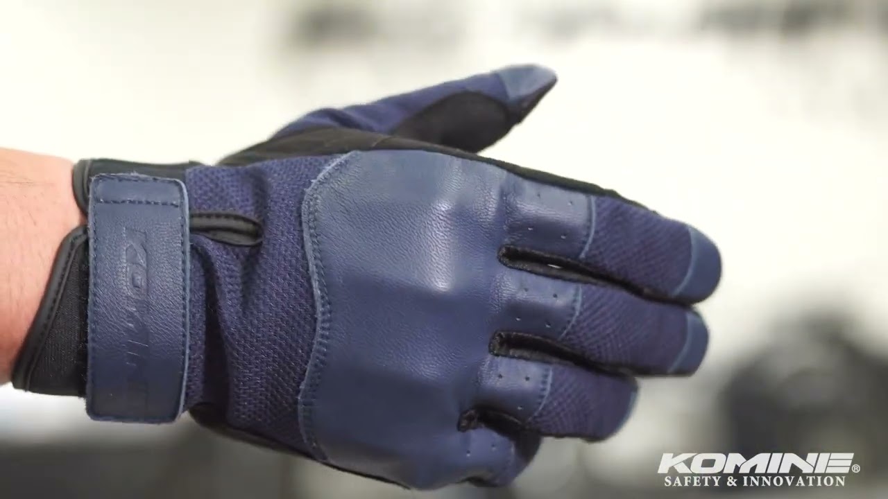 KOMINE コミネ 商品紹介 GK-2563 バイク用手袋 本革とCE規格拳