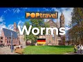 Walking in WORMS / Germany 🇩🇪- 4K 60fps (UHD)