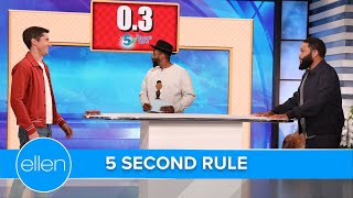 Topher Grace \& Anthony Anderson Play '5 Second Rule'