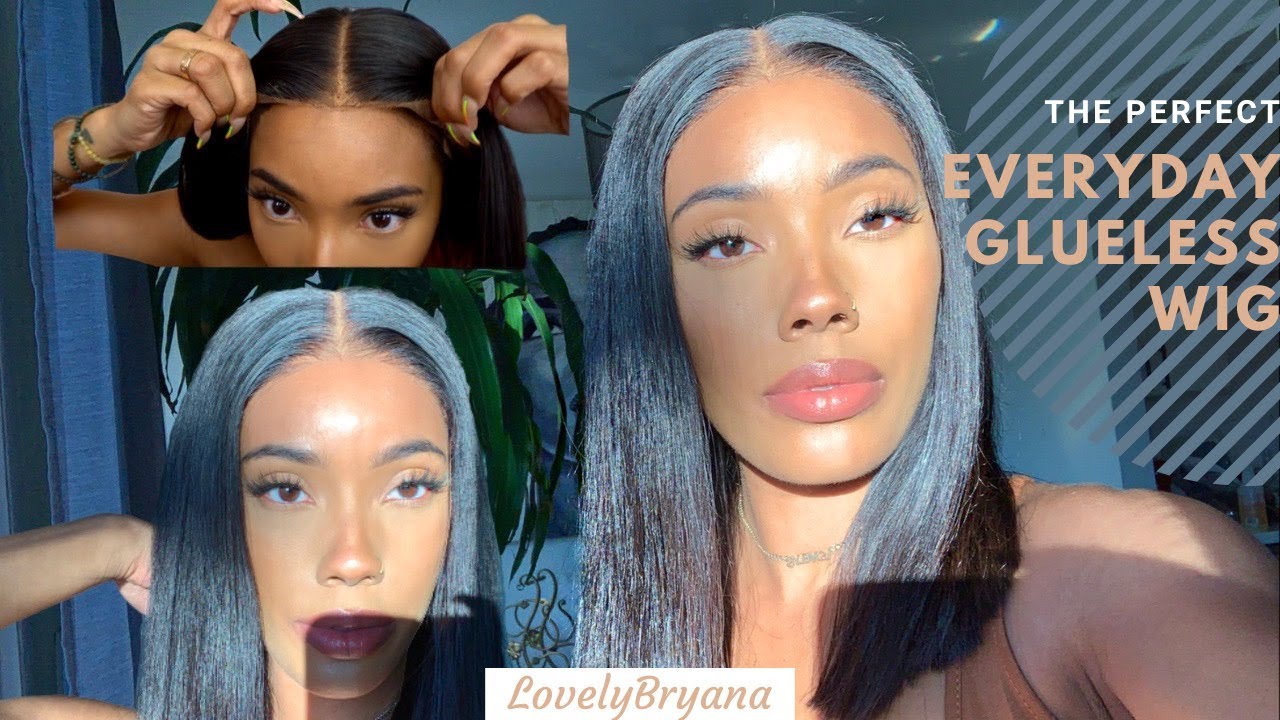 The Perfect Everyday Glueless HD Lace Wig |EvaWig x  LovelyBryana
