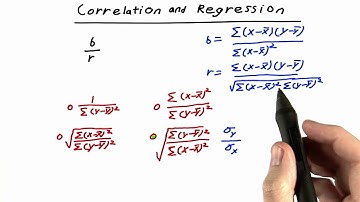 Slope To Correlation Solution - Intro to Statistics