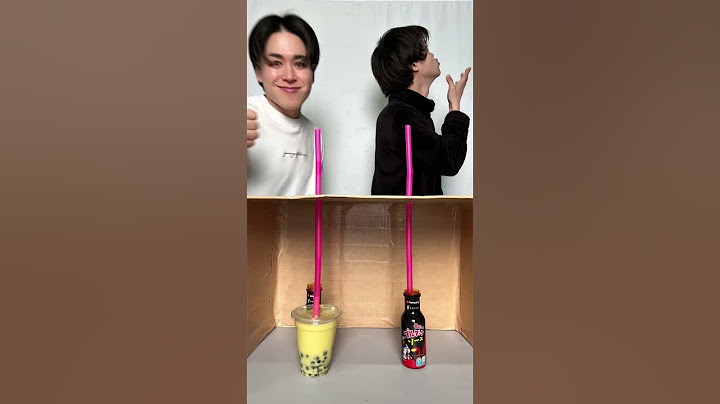 🍌Tapioca banana milk or Buldak sauce🌶️? ​⁠@Majimero100m