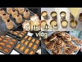 [ENG]👩🏻‍🍳하루종일 까눌레, 휘낭시에, 밤 컵케이크 제품테스트하고 디저트 만드는 브이로그Dessert vlog | Canelè, financier, maron cake