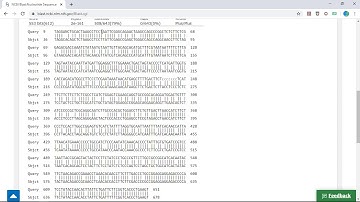 BLAST Fish Human CO1 alignment tutorial