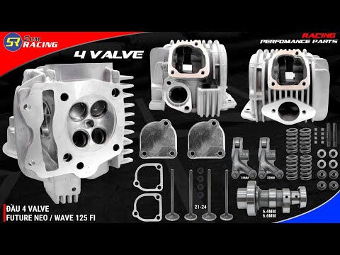Video HP - ĐẦU FUTURE NEO / WAVE 125 FI 4VAL SUPAP 21/24 - youtube