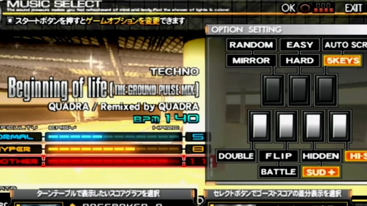 [IIDX14 GOLD CS] Begining of life (THE GROUND PULSE MIX) [5key] ANOTHER