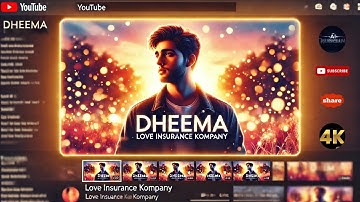 Dheema Lyrics - Love Insurance Kompany (LIK) | Anirudh Ravichander, Vignesh Shivn