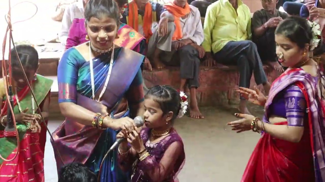 मुलींचा जाखडी नाच 😍 | kokan jakhadi naach | Konkan Sanskruti