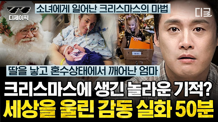 [#프리한19] 메리 크리스마스의 기적🎄 혼수상태에서 깨어나고 아이들에게 희망을 주었던 전세계 놀라운 기적의 모음 | #디제이픽