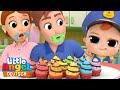 Die Muffin-Polizei | Johny johny yes papa | Little Angel Deutsch