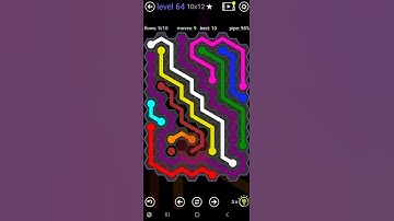How To Solve Flow Free Hexes Hextangle Pack Level 64 10x12 Board Walk Through Solution Walkthrough