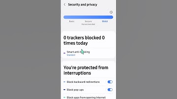 How To Manage and Configure Privacy Settings in Samsung Internet #androidsettings #samsunginternet