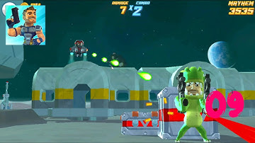 Major Mayhem 2 : Gameplay Walkthrough  Part 9 (IOS/Adroid) || Run and shoot nonstop!