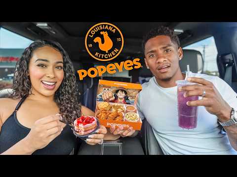 Riss & Quan Try Popeyes New One Piece Meal!