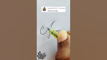 stylish name | Anurag | Calligraphy signature