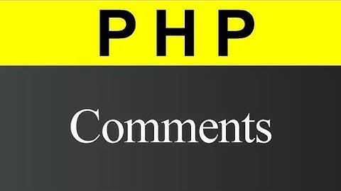 Php comment tag  in hindi|| all php lectures in hindi