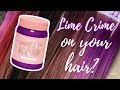 Lime Crime Pony | Hair Dye Swatch Test!