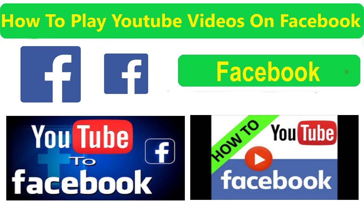How to Play YouTube Videos on Facebook || Watch YouTube Video On Fb ...