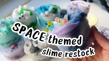 SPACE THEMED SLIME RESTOCK!