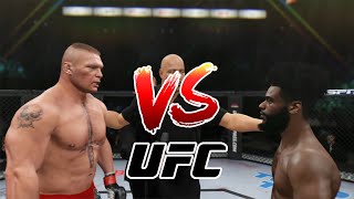 Brock Lesnar vs. Aljamain Sterling | EA Sports UFC 4 - K1 Rules