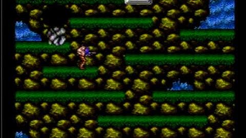 Contra (Kontora) Famicom 2-Player Speed Run - Part 1