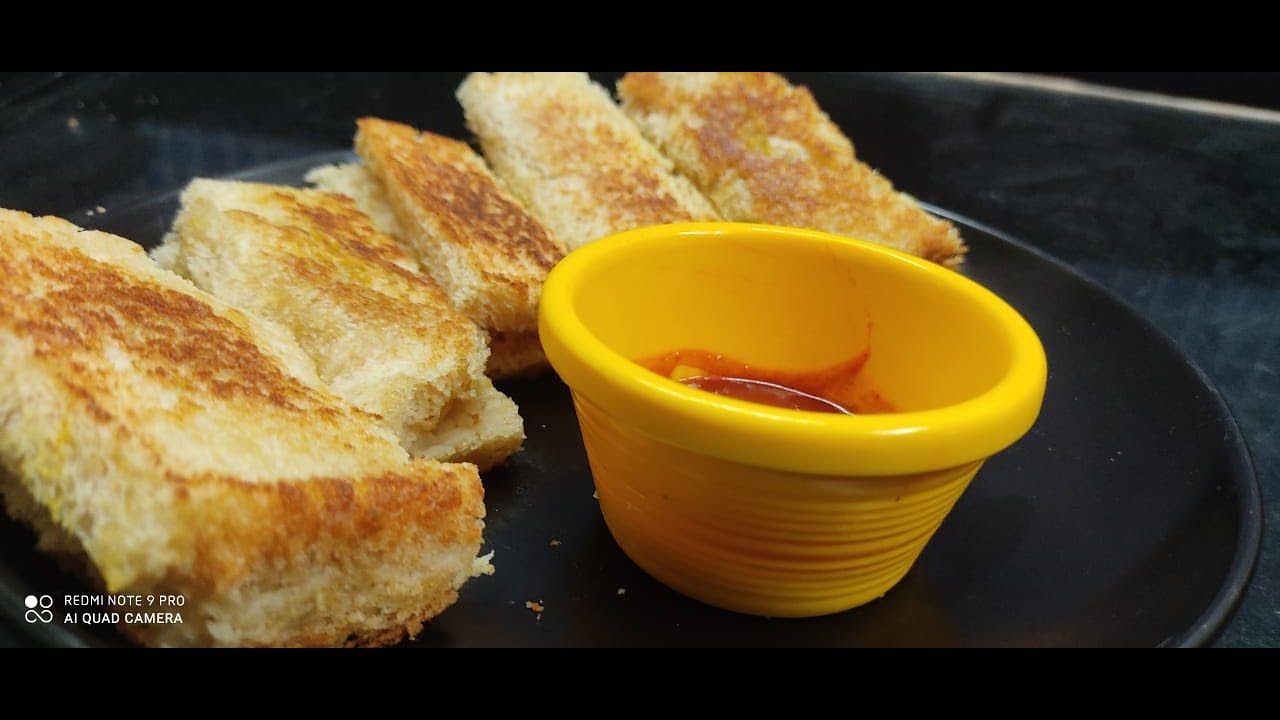 maggi bread pockets/maggi bread roll/10 minutes easy & tasty snacks