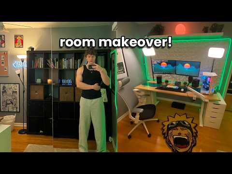 Building My DREAM Setup Room! (MAKEOVER + TRANSFORMATION)