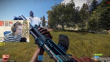 XQC gets his own AR skin in Rust