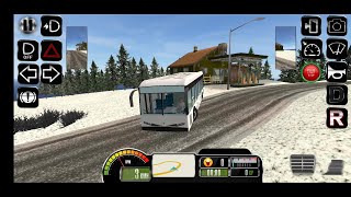 Snowwy Joyride on Alaskan Dangerous Roads | Bus Simulator Original 2020 - Android,iOS| Gameplay screenshot 2