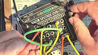 Sputnik radio uvb-76 Experimental￼ Mini modular Synthesizer￼ ￼