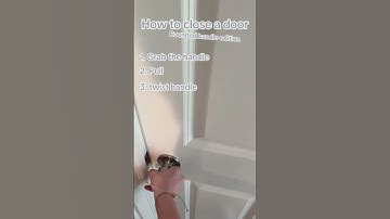Full tutorial and guide how to close a door #doors #entertainment #house #funny