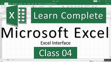 Excel Interface Class 4 | Microsoft Excel Course in Urdu | Excel Complete Tutorial