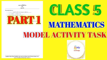 Class 5 Mathematics Model Activity Task Part 1, 2021