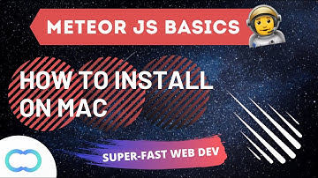 How to Install Meteor on Mac (#1)