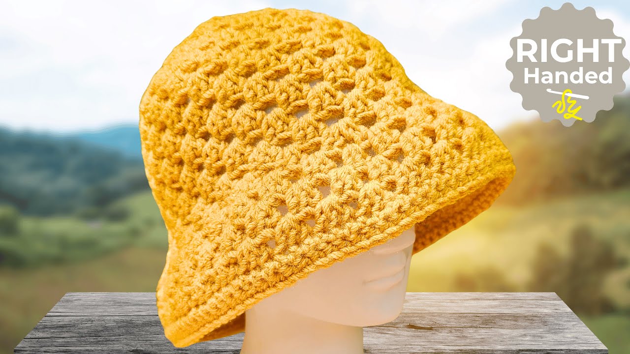 Самая простая вязаная крючком панамка для начинающих: шаг за шагом