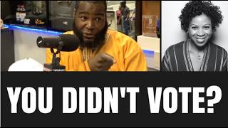 Dr Umar Johnson’s CONTROVERSIAL Take on NOT VOTING Has Karen Hunter Talking