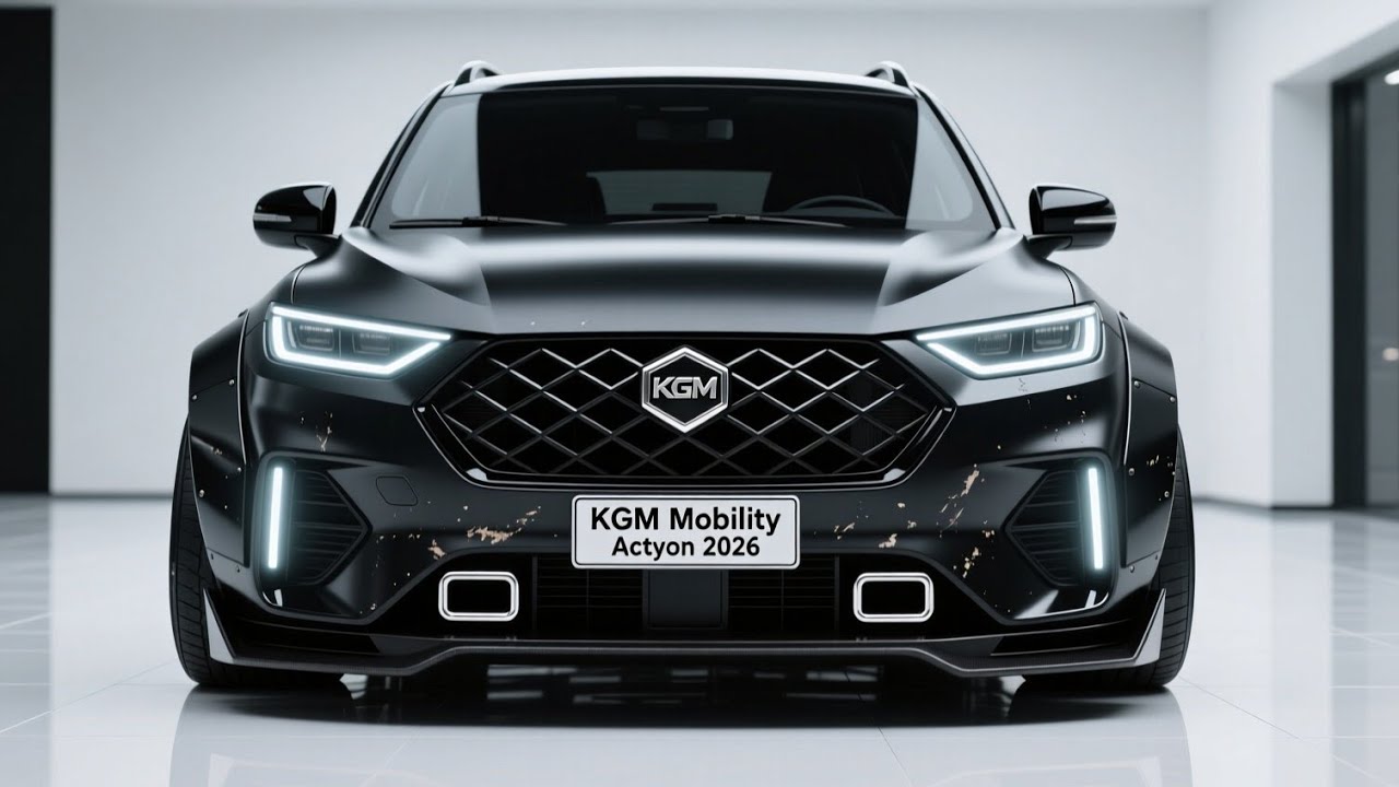 2026 KGM 모빌리티 액티언 풀체인지 리뷰｜블랙 포스 외관·프리미엄 실내·성능·가격 총정리