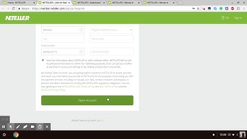 How to create a neteller account english tutorial