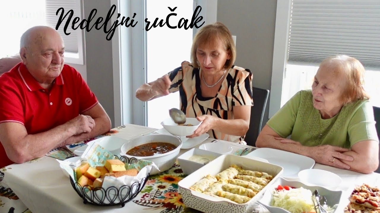 NEDELJNI RUČAK  OD SUPE DO DESERTA #121