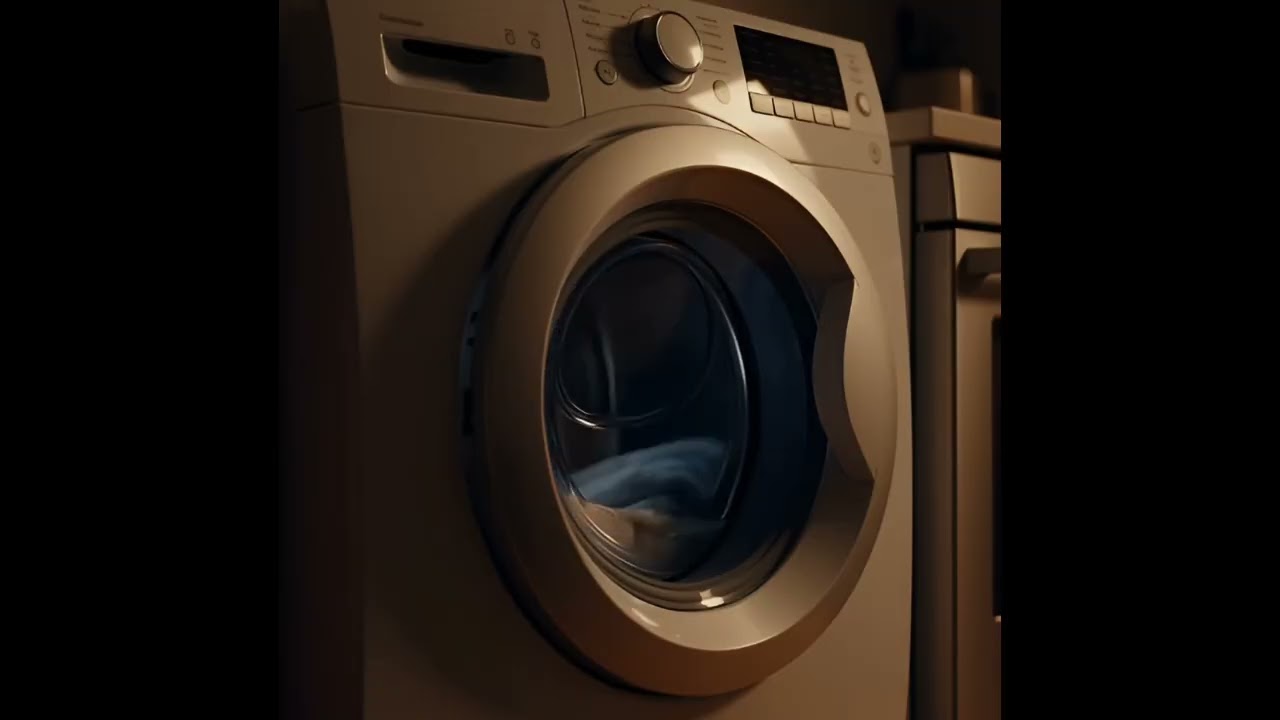 Washing Machine at Night