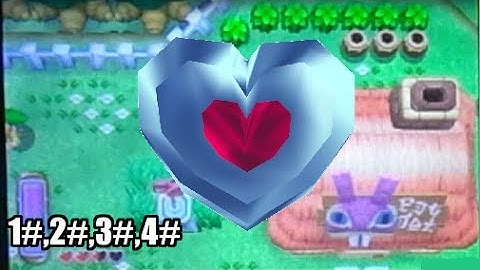 Zelda: A link between worlds | Heart pieces 1#,2#,3#4# | Heart piece guide