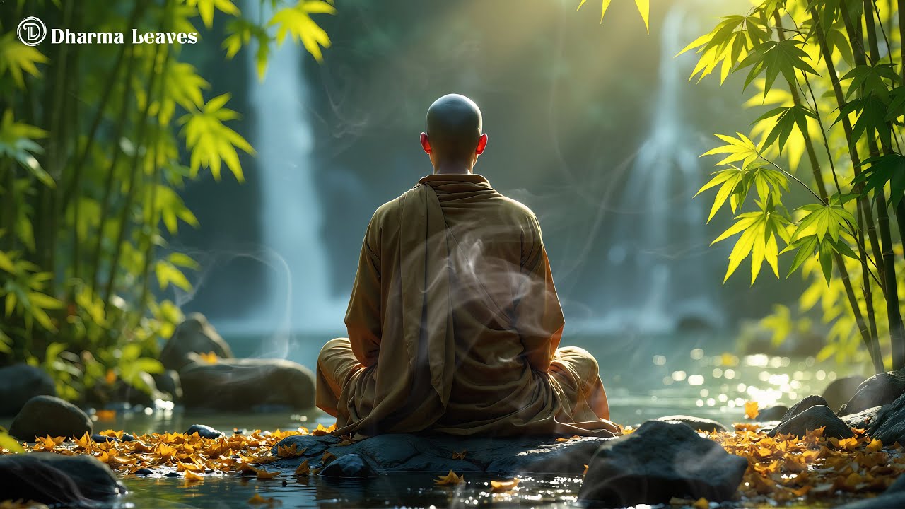 Sacred Stillness 🌿 Buddha Zen Meditation 💧 Relaxing Flute Music, Sleep ...